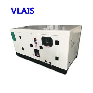 Harga pabrik Shanghai single/tiga fase 25kva 25 kva standby power generator diesel 20kw dengan saklar transfer otomatis