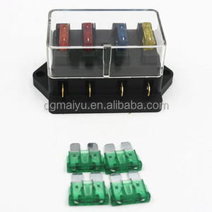 Universal car vehículo de camión 4-10 maneras de fusible de hoja de fusible bloque ajuste ATC ATO - Product Image 2