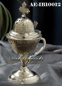 Difusor de Aromaterapia de Latón Repujado, Tradicional, Ecológico, Duradero, Incensario, Meditación, Prácticas Espirituales, Aromático - Product Image 6