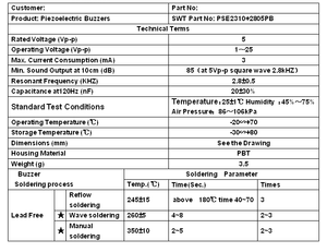 L'exportation de shenzhen Port ou hong kong Electronics Partie 23mm <span class=keywords><strong>Sondeur</strong></span> - Product Image 6