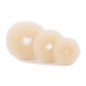 <span class=keywords><strong>Donuts</strong></span> en nylon noir pour femmes, 1 pièce, accessoires capillaires, vente en gros - Product Image 3