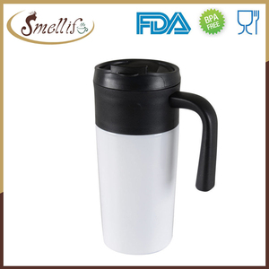 Taza Térmica <span class=keywords><strong>Azuma</strong></span> Tazza Sapphire de 16 oz, Taza de Viaje para Café y Té con Tapa de Rosca, Tazas de Café Verdes - Product Image 3