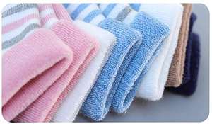 2025 vendita calda Design popolare Logo personalizzato simpatici bambini <span class=keywords><strong>a</strong></span> <span class=keywords><strong>righe</strong></span> di cotone colorato calzini per bambini - Product Image 4