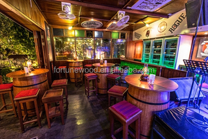 Gỗ Thùng Phong Cách Đảng Cocktail Bảng Với Thiết Kế Riêng - Product Image 3