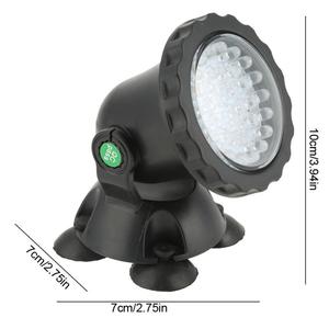 <span class=keywords><strong>LED</strong></span> étanche à couleur changeante <span class=keywords><strong>avec</strong></span> télécommande, spot <span class=keywords><strong>LED</strong></span> alimenté par ca pour l'extérieur, jardin sous-marin, <span class=keywords><strong>piscine</strong></span>, étang - Product Image 5