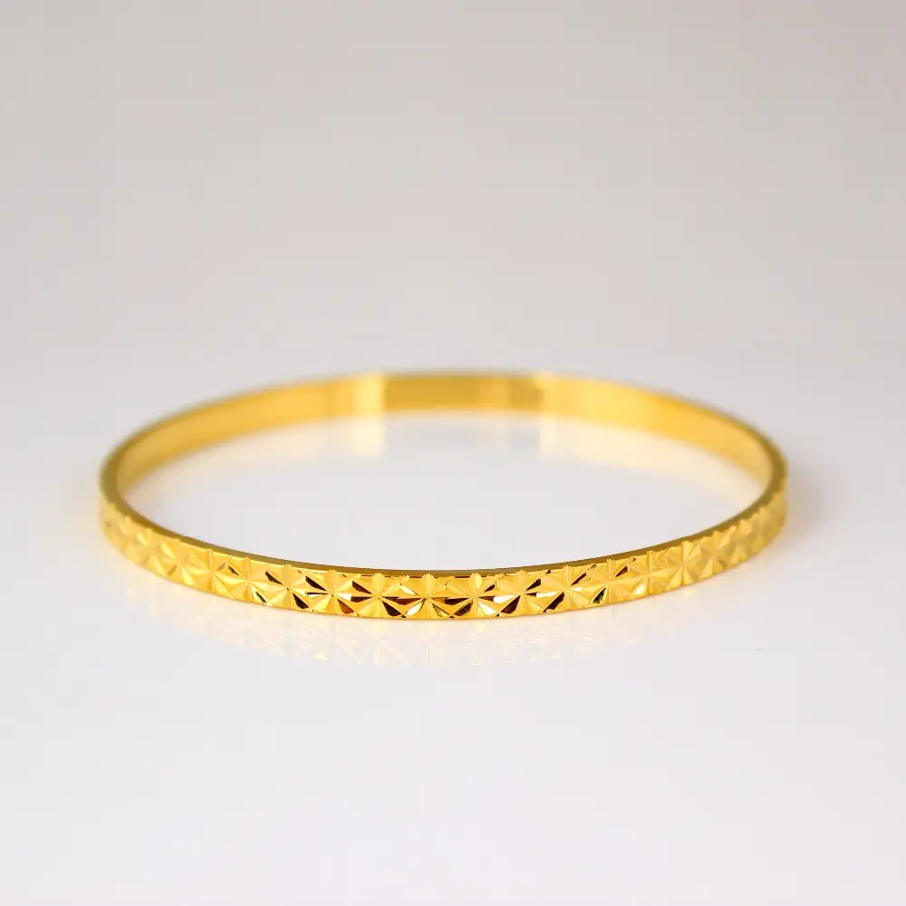 Fashion Gold Plated Bracelet 18k Gold Lovely Women Bracelet Bangle
