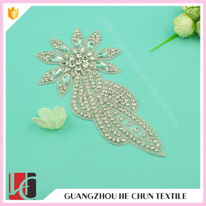 HC-3580 Hechun ชุดอุปกรณ์เสริม <span class=keywords><strong>Star</strong></span> <span class=keywords><strong>Shape</strong></span> เย็บลูกปัด <span class=keywords><strong>Applique</strong></span> สำหรับเจ้าสาว - Product Image 5