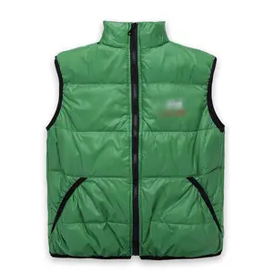 Katoen Mannen Werk Vest Winter Mannen Body Warmer Vest Hot Koop Nieuwe Ontwerp Oem Custom Logo Softshell Vest Waterdicht