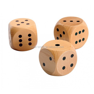 Xúc Xắc Gỗ Tùy Chỉnh Xúc Xắc Chơi Game 6 Mặt - Product Image 1