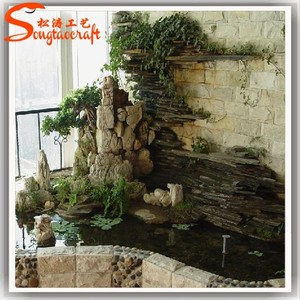 Kunstmatige Glasvezel Rock Waterval Woondecoratie Nep Rotsen Steen Decoratieve Fontein Rotstuin Indoor Voor Koop Tuin - Product Image 6