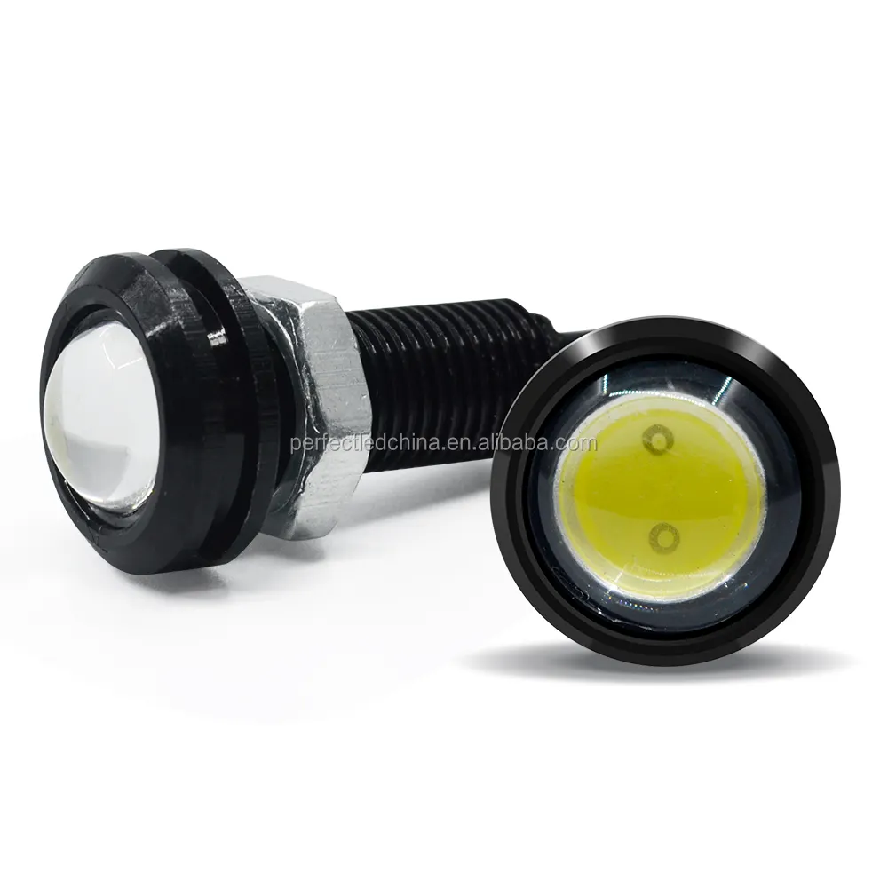 F2WORLD led High power LED Lights 18mm 23mm Aluminum Alloy eagle eye led light for motorcycles scooters