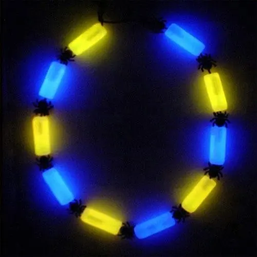 Festival supplies Occasion decoration Christmas favor assorted colors glow bead necklace