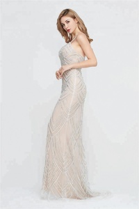 All'ingrosso donne sexy Sweetheart senza maniche abiti firmati abiti da festa prom abito da sera lungo <span class=keywords><strong>smeraldo</strong></span> CE178 - Product Image 3
