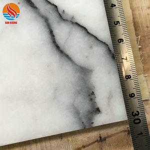 Piastrelle <span class=keywords><strong>in</strong></span> <span class=keywords><strong>Marmo</strong></span> Bianco Lilla Popolari 300x300x15mm, <span class=keywords><strong>Marmo</strong></span> Naturale Bianco per Rivestimenti e Pavimenti, Ideali per Hotel, Sale d'Attesa e Pareti Posteriori - Product Image 5