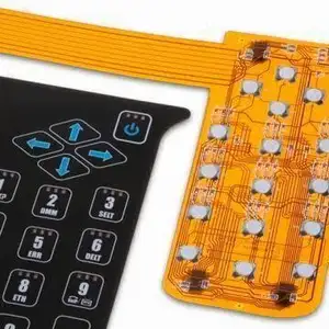 לוח מעגלים קשיח-גמיש חד-מעמד אלקטרוני FPCB חומר PCB & PCB הרכבה FPCB