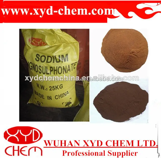 Xuất khẩu sodium lignosulfonate các lớp khác nhau MN1 MN-2C như nước reducer đại lý với hơn 10 năm kinh nghiệm xuất khẩu