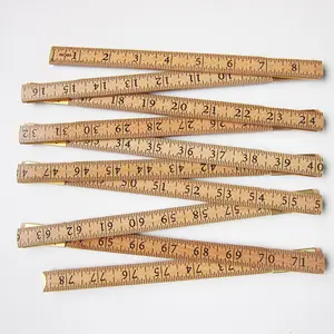 Inch Wood OEM Folded Ruler