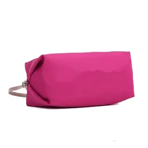 Plain Mini Pvc Cosmetische Zak Opbergtas Wc Make Pouch Met Handvat Voor Meisjes