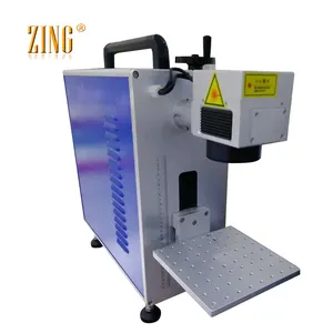 Produce 20W 30W 50W Portable Mini Fiber Laser Marking Machine for Metal