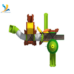 Usine en plastique coloré enfants <span class=keywords><strong>fun</strong></span> fitness aire de jeux extérieure - Product Image 3