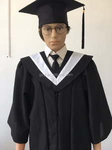 大学ガウン台湾スタイルプレミアム品質バカロレア卒業式 - Product Image 3