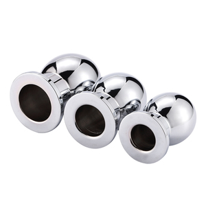 Online Shop Best Selling Metal Toy <strong>Hollow</strong> Anal <strong>Butt</strong> <strong>Plug</strong> - Product Image 1