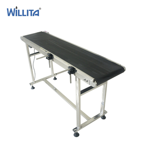 Oem Automatische Mini-Aangedreven Rubberen Tafel Roestvrijstalen Transportband Transportband Met Inkjetprinter En Lasermarkeermachine - Product Image 2