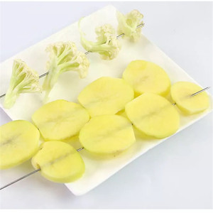 Comida grado kebab <span class=keywords><strong>pinchos</strong></span> automática <span class=keywords><strong>de</strong></span> brocheta <span class=keywords><strong>de</strong></span> carne - Product Image 3