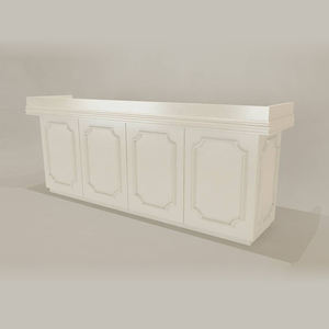 Thiết kế hiện đại MDF văn phòng tiếp tân truy cập nhỏ quầy lễ tân cho salon khách sạn Văn phòng xây dựng hoặc trung tâm mua sắm - Product Image 1