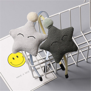น่ารักแฟชั่นเด็กแถบคาดศีรษะ star รูปร่าง pompom <span class=keywords><strong>ผม</strong></span> hot elastic - Product Image 4
