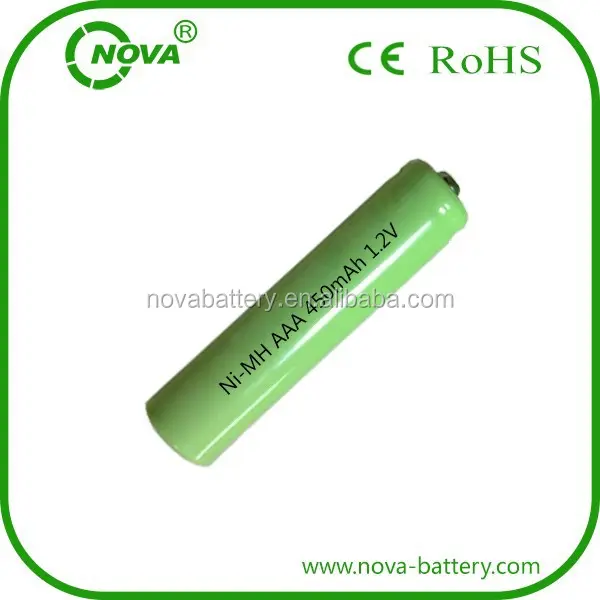 450mah aaa nimh battery 1.2v rechargeable batteries