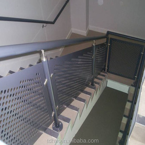 Préfabriqué intérieur en fer forgé rampe d'escalier en métal pour utilisation en toute sécurité - Product Image 2