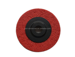4 Pouce <span class=keywords><strong>x</strong></span> 16mm 9 P/U5 Abrasif Rouge Couleur Disque à Polir En Nylon Pour Acier Inoxydable - Product Image 1