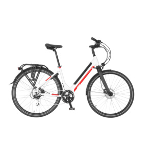 Vélo électrique léger avec batterie intégrée, pour dame, 700C - Product Image 1