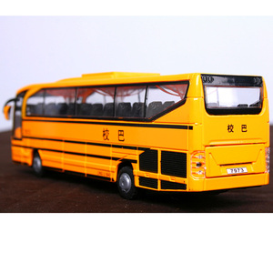 1/72 moulé sous pression Miniature <span class=keywords><strong>Jaune</strong></span> <span class=keywords><strong>Bus</strong></span> Scolaire Modèle <span class=keywords><strong>Jouet</strong></span> de Haute Qualité - Product Image 2