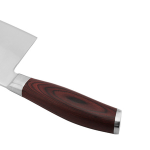 Cuchillo de acero inoxidable de 6,5 pulgadas con mango de madera pakka, multiusos, <span class=keywords><strong>para</strong></span> uso doméstico y cocina - Product Image 6