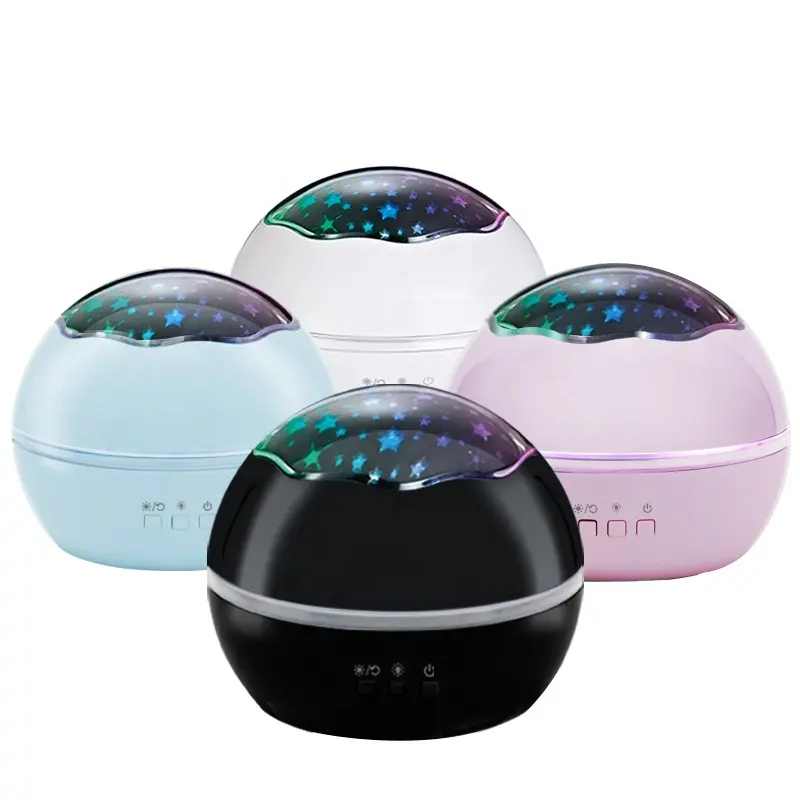 COSMOS Star Moon Night Light Projector Ocean with USB for Children 360 Degree Nigh Light for kids