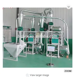 10 ton per day small scale maize milling machine made in China