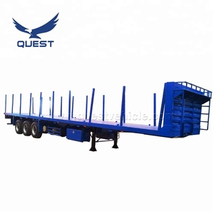 <span class=keywords><strong>Fuente</strong></span> de <span class=keywords><strong>la</strong></span> fábrica de China de 40ft remolque de plataforma plana Tanzania se remolque de plataforma plana para <span class=keywords><strong>la</strong></span> venta - Product Image 4