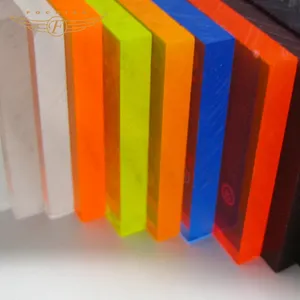4x8 cast clear acrylic sheet transparent yellow color cast acrylic sheet 6mm acrylic price
