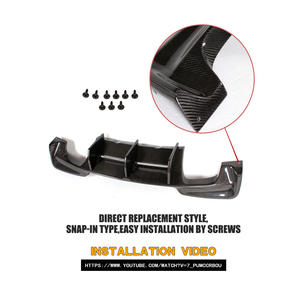 In Fibra di carbonio E82 <span class=keywords><strong>1</strong></span> M Car Diffusore Posteriore per <span class=keywords><strong>BMW</strong></span> <span class=keywords><strong>Serie</strong></span> <span class=keywords><strong>1</strong></span> M Coupe <span class=keywords><strong>2012</strong></span> - Product Image 5