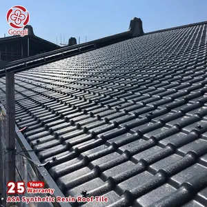 Eco-Friendly techos en pvc cielo raso plastic synthetic roof tile malaysia