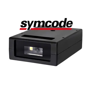 Fixed mount 2d Embedded barcode scanner module mini USB Rs-232 plug and play for metro bus automatic check in Symcode MJ-2090