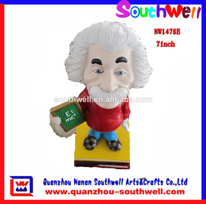 célèbre <span class=keywords><strong>einstein</strong></span> à tête branlante polyresin personnalisé - Product Image 1