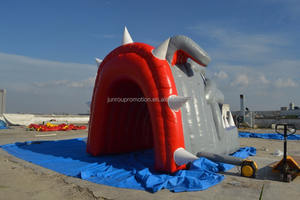 Trung Học Linh Vật Inflatable Bulldog Tunnel, Inflatable Bóng Đá Tunnel, Inflatable Thể Thao Tunnel TL-23 - Product Image 6