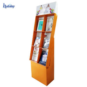 Promoción tienda de pie al por menor unidades de visualización estante, cartón soporte de exhibición al por menor - Product Image 6