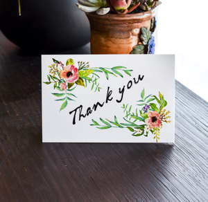El diseño caliente de la venta le agradece cardar la tarjeta de felicitación de la impresión de Digitaces - Product Image 2