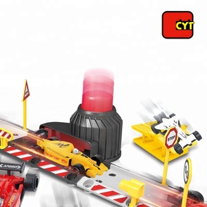Montado estacionamientos elástico carreras <span class=keywords><strong>pitstop</strong></span> juguete pista de coches para niños - Product Image 4