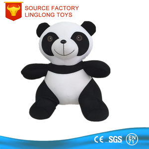 Bantal mainan partikel kartun Guling Lycra beruang bentuk U 2 in 1 bantal berubah partikel - Product Image 5