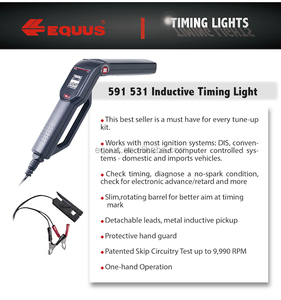 Herramienta de Diagnóstico Automotriz EQUUS, Luz de Sincronización Inductiva Digital - Product Image 2